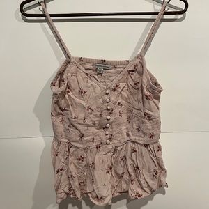 American Eagle Floral Tank Top